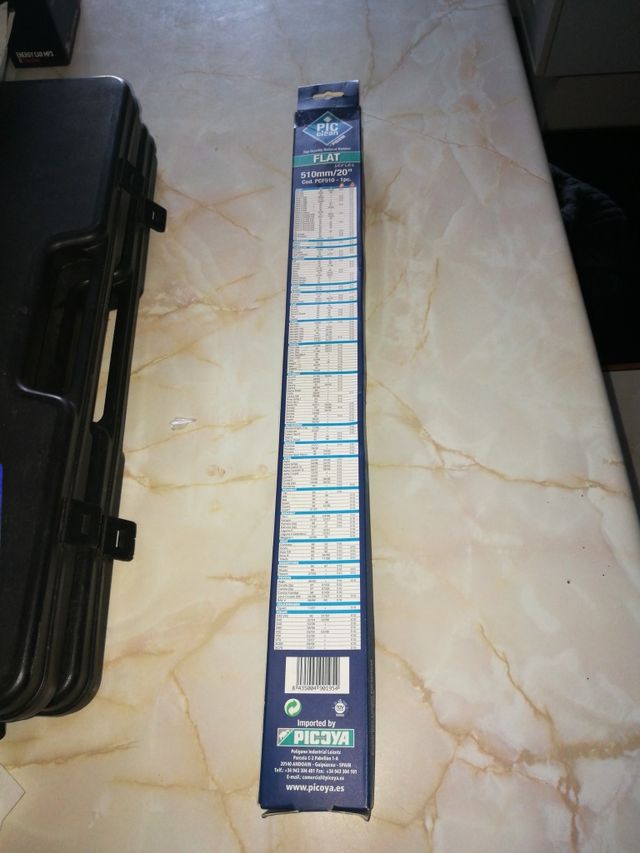 escobillas limpia parabrisas