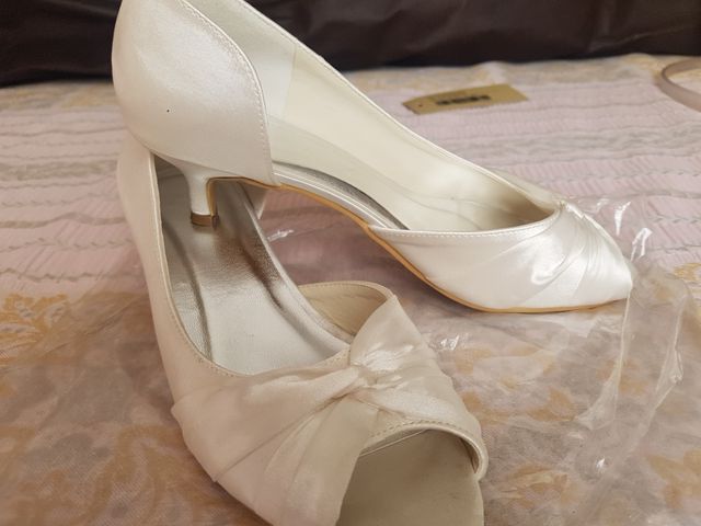 zapatos de boda n°39 de segunda mano por 20 € en valencia en wallapop