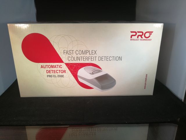 🟢OFERTA🟢 DETECTOR BILLETES FALSOS PRO CL-200E