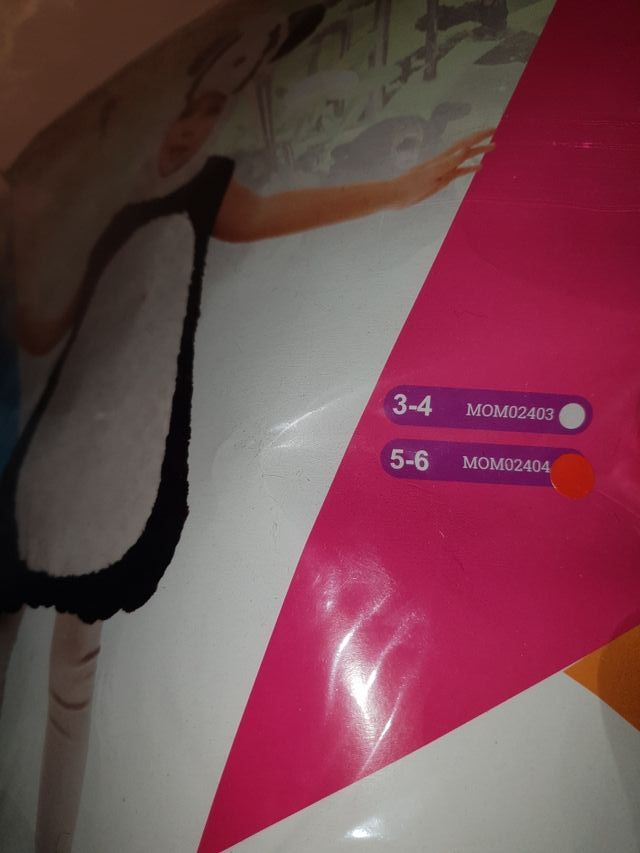 disfraz de osito nuevo