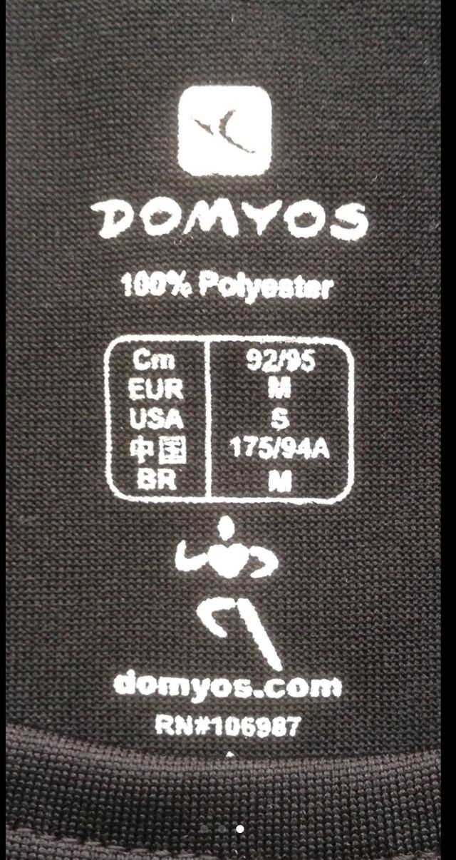 Camiseta tirantes Talla M Negra