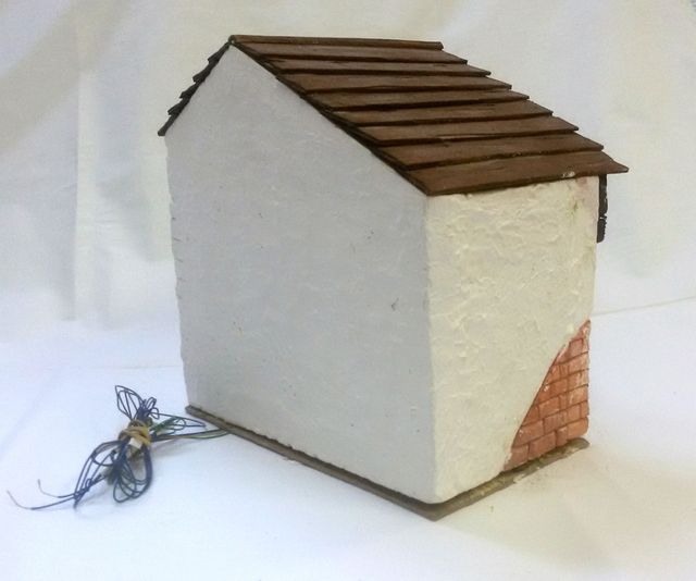 Casa establo para belén o maquetas