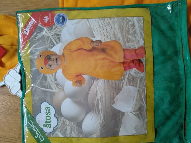 disfraz pollito bebe