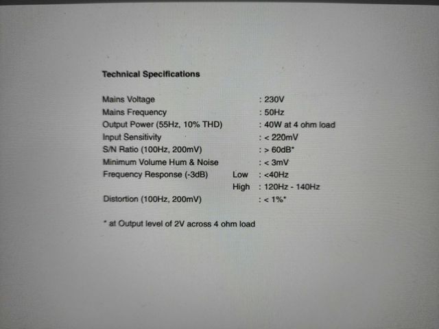 Amplificador Equipo sonido Technics DX-850