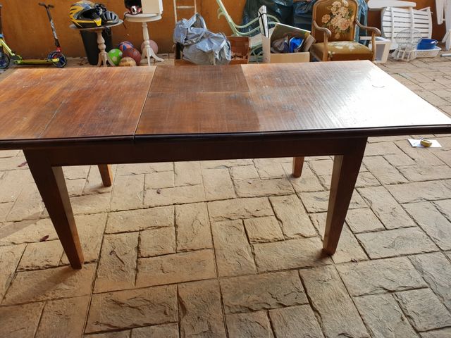 Mesa comedor madera maciza extensible. de segunda mano por 175 € en ... Mesa comedor madera maciza extensible. de segunda mano por 175 € en ...
