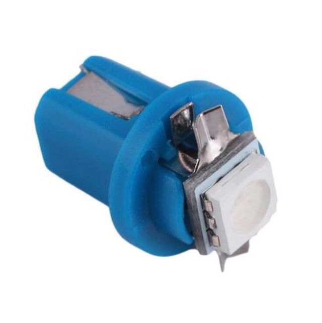 Lote 10 bombillas t5 b8.5d Led azul cuadro coche