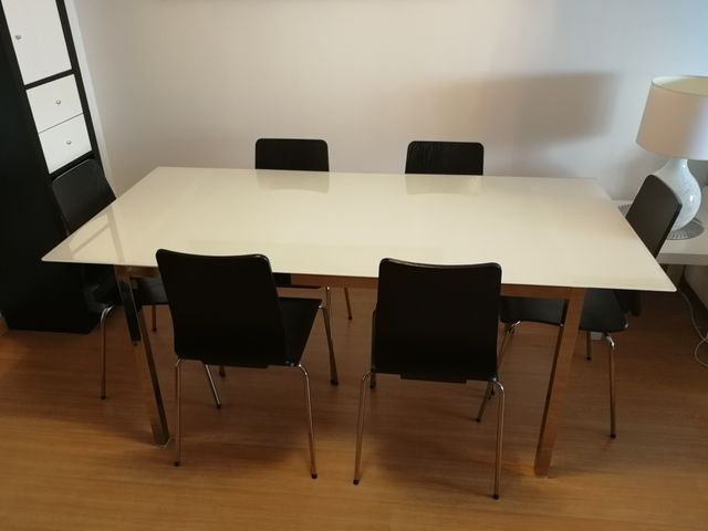 Mesa comedor Ikea Torsby con 6 sillas de segunda mano por 140 € en ... Mesa comedor Ikea Torsby con 6 sillas de segunda mano por 140 € en ...