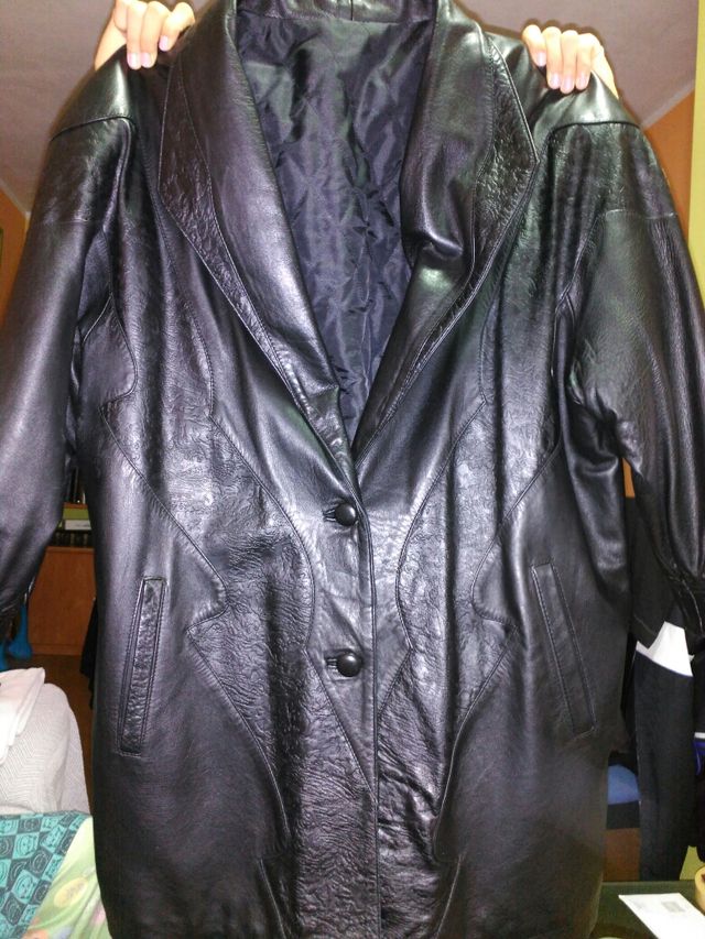 giacca in pelle da donna