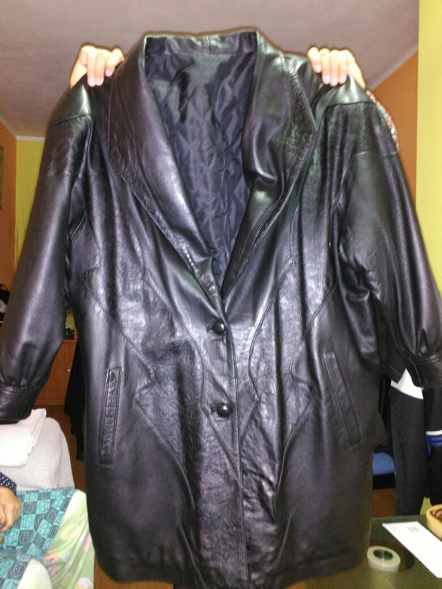 giacca in pelle da donna