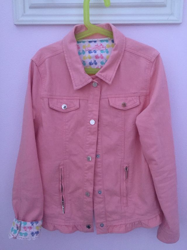Cazadora Mayoral color salmón talla 12