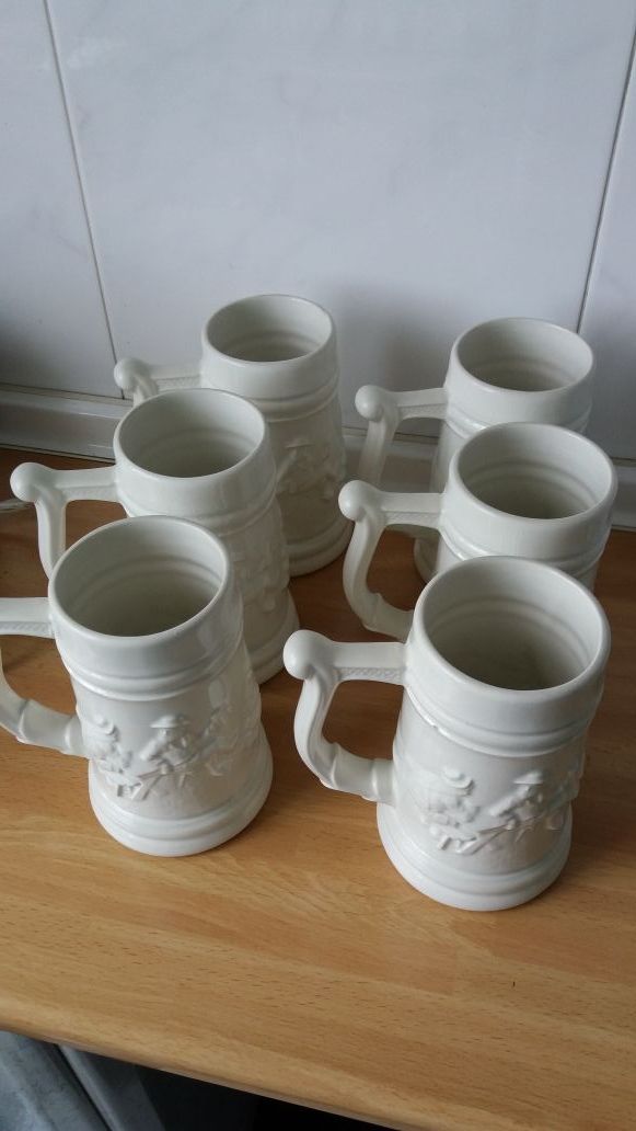 Juego de jarras de cerveza