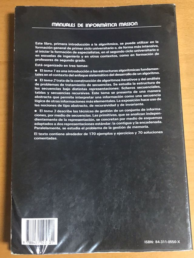 Esquemas algorítmicos fundamentales