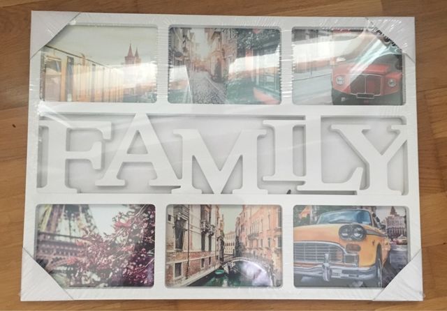 Cuadro para 6 fotos, sin estrenar