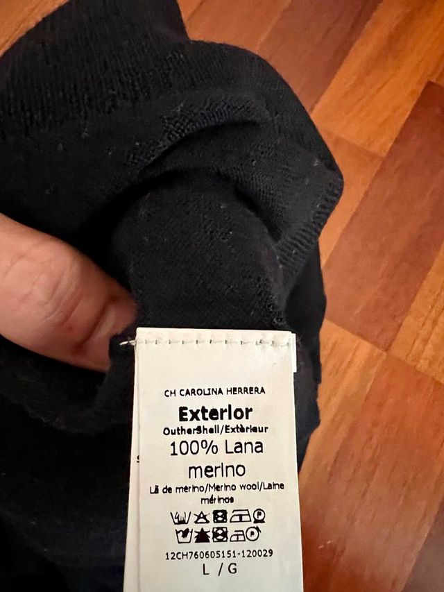 Chaleco Lana Carolina Herrera (4usos)