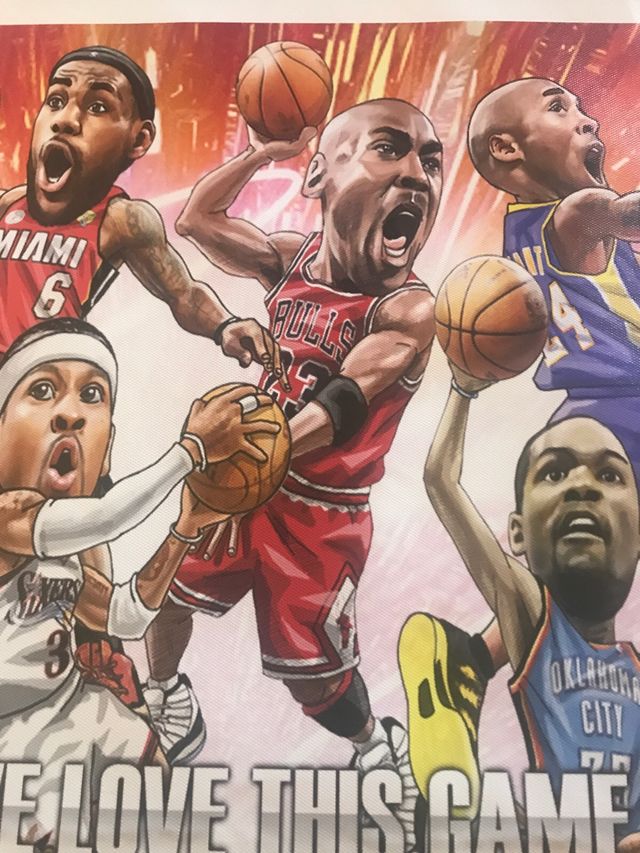 Póster NBA espectacular