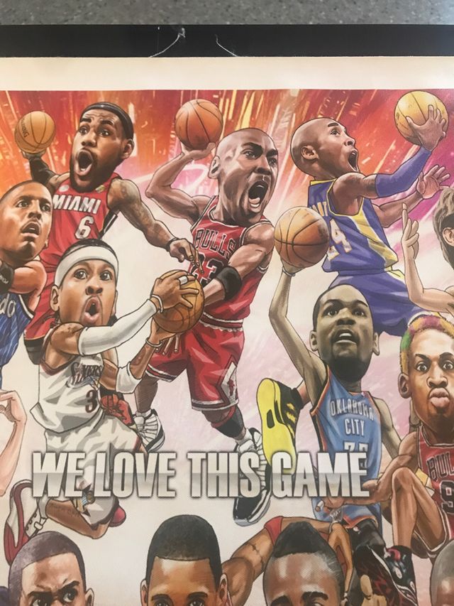 Póster NBA espectacular