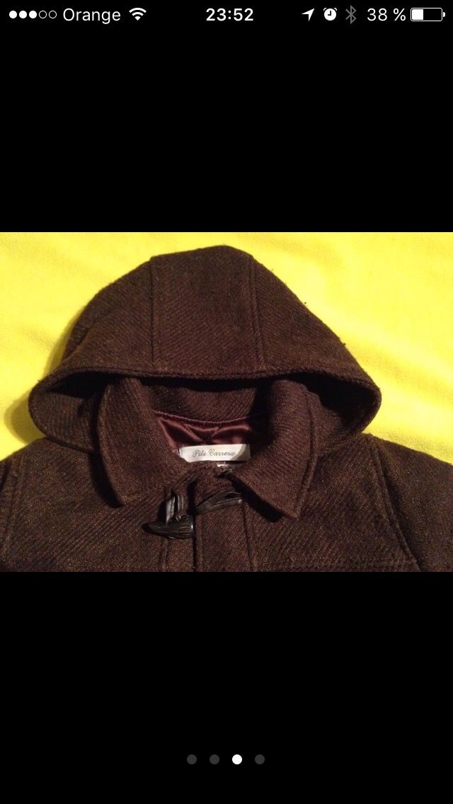 Trenka marrón para niño de Pili Carrera