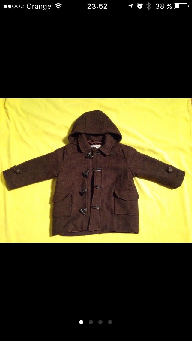 Trenka marrón para niño de Pili Carrera