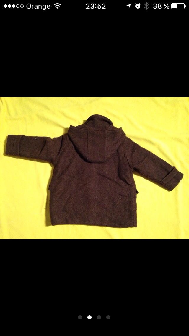 Trenka marrón para niño de Pili Carrera