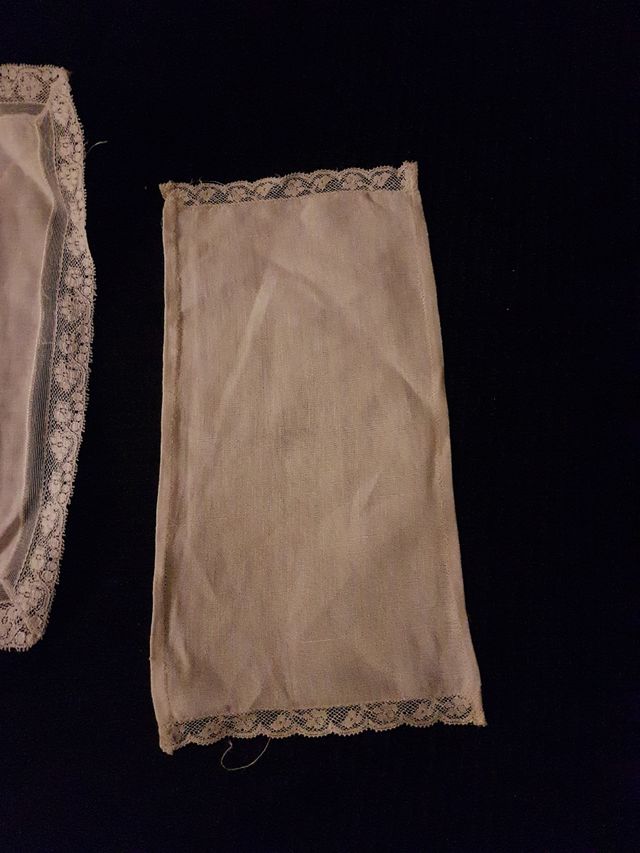 Tapetes ganchillo o lino y puntilla