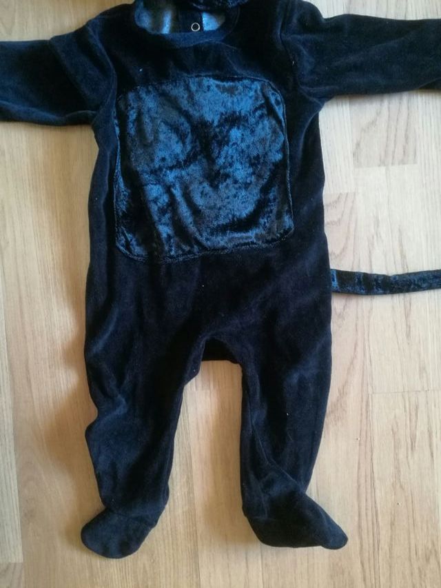 Disfraz Gato Negro 10 - 12 meses