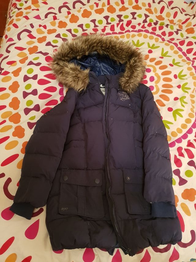 Abrigo niña plumas Pepe Jeans