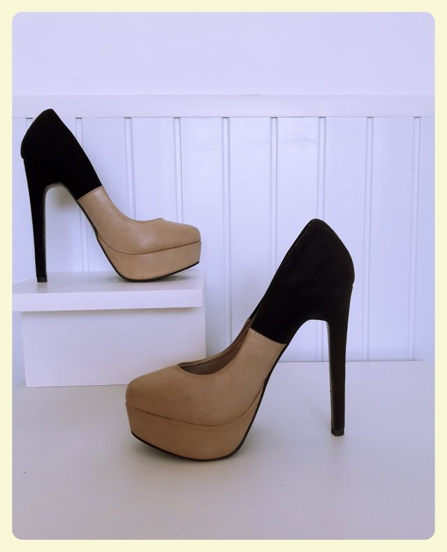 Zapatos de tacón y plataforma