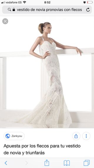 vestido de novia pronovias de segunda mano en sevilla en wallapop