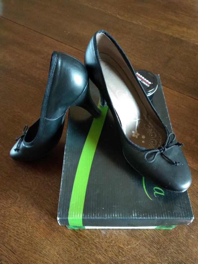Zapatos piel negros