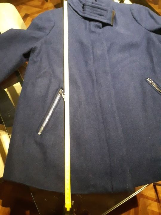 Chaqueta azul Mango XS