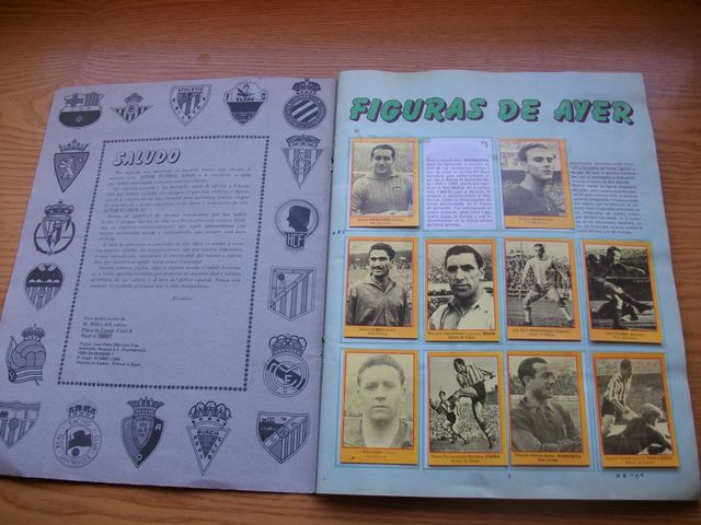 ALBUM SUPER FUTBOL 85 ROLLAN CON 324 CROMOS