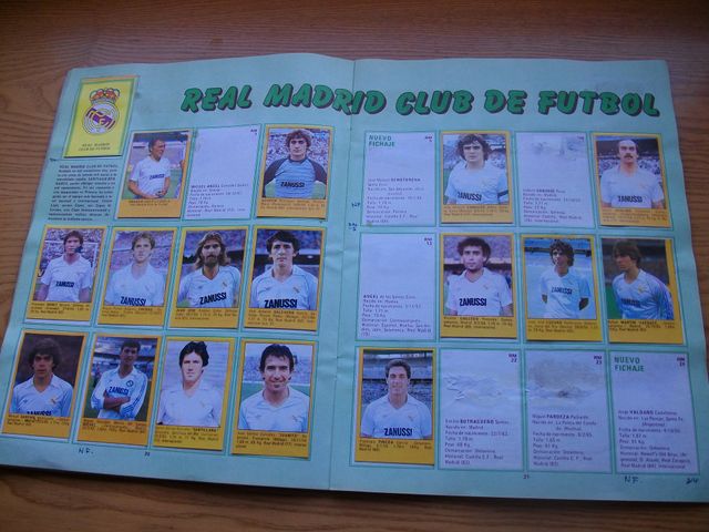 ALBUM SUPER FUTBOL 85 ROLLAN CON 324 CROMOS