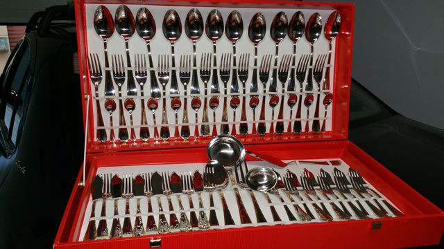 CUBERTERIA 113 PIEZAS TAURO ORO DITALY