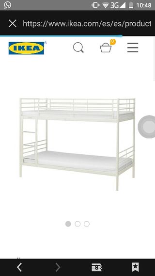 Cama Litera Ikea De Segunda Mano En Wallapop