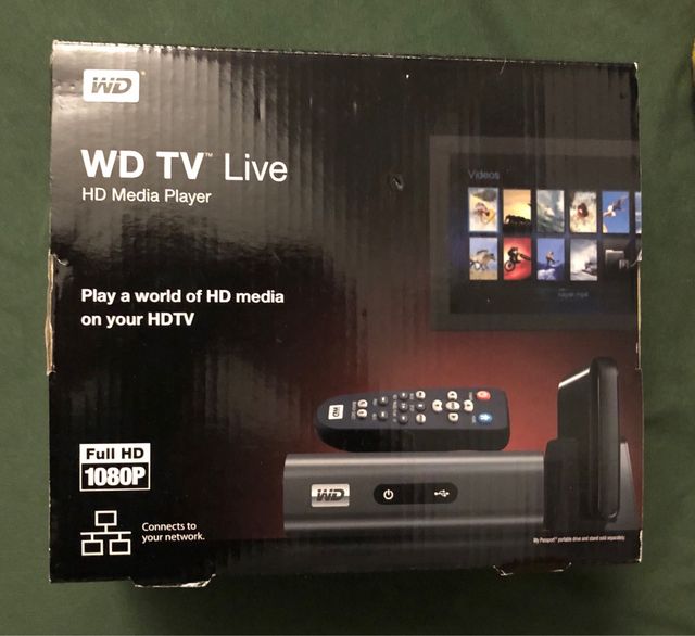 Western Digital TV Live HD Media Player de segunda mano por 40 € en