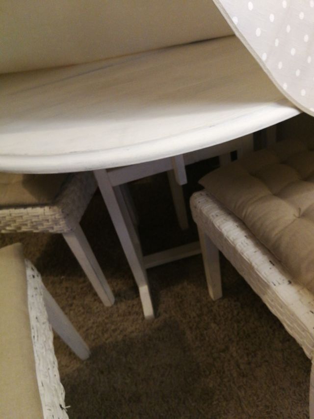 Mesa plegable de comedor y 4 sillas de segunda mano por 300 € en ... Mesa plegable de comedor y 4 sillas de segunda mano por 300 € en ...