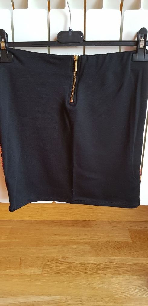 Falda lentejuelas elástica