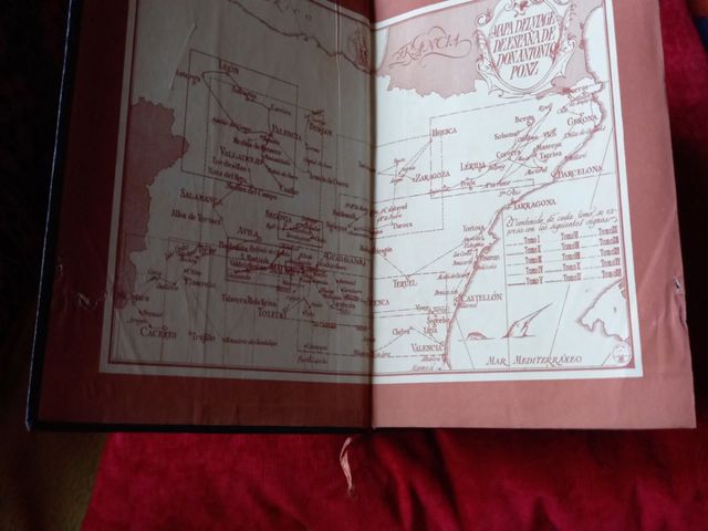 VIAGGIO IN SPAGNA DI ANTONIO PONZ. EDIZIONE 1947