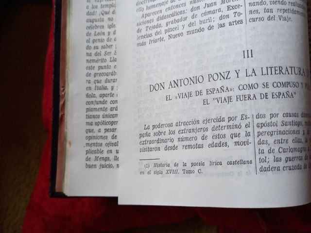 VIAGGIO IN SPAGNA DI ANTONIO PONZ. EDIZIONE 1947
