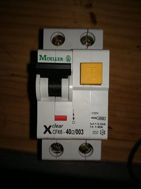 differenziale 40a 0.03A monofase