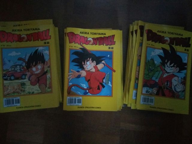 Dragon Ball serie amarilla