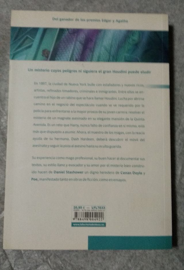 libro Houdini y el asesino de la feria