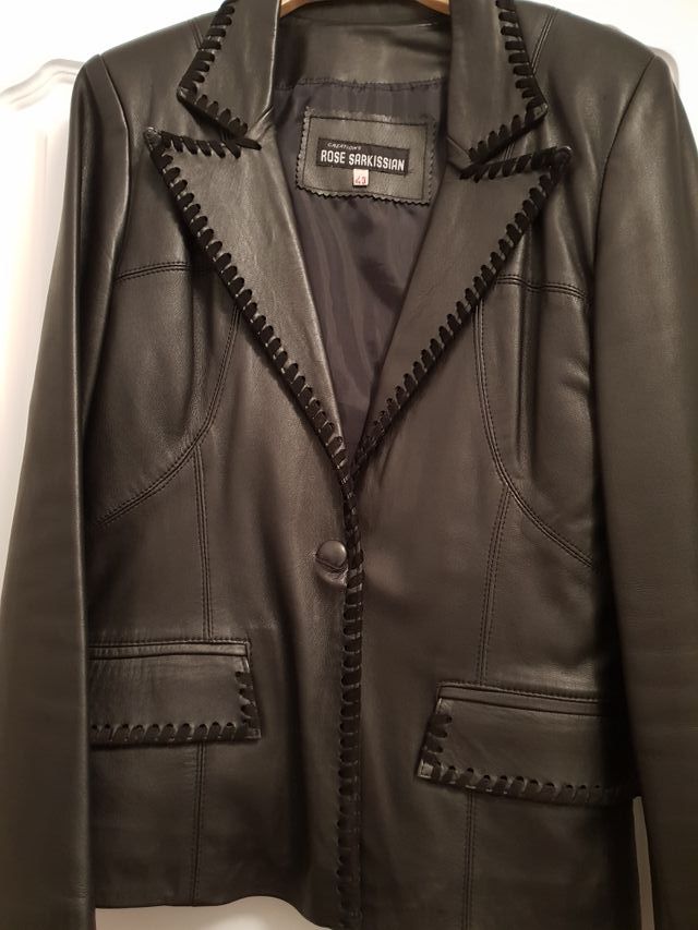 CHAQUETA DE CUERO AUTENTICO