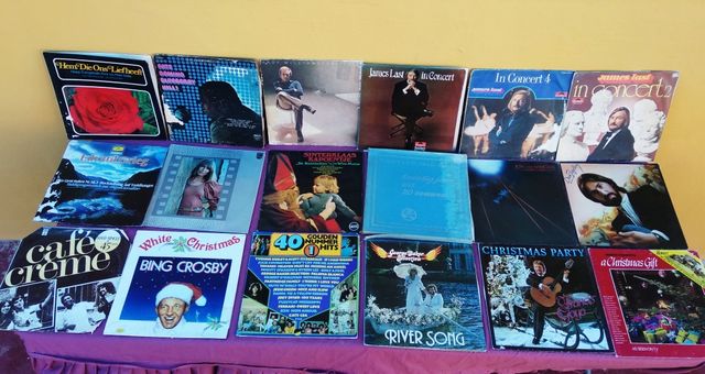 Coleccion de 63 vinilos de 12 pulgadas variados