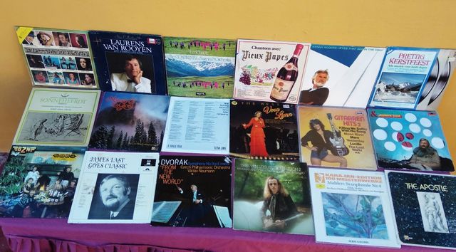 Coleccion de 63 vinilos de 12 pulgadas variados