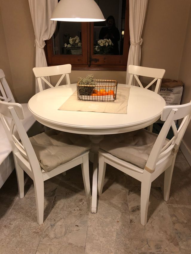 Mesa comedor Ikea de segunda mano por 250 € en Barcelona en WALLAPOP Mesa comedor Ikea de segunda mano por 250 € en Barcelona en WALLAPOP