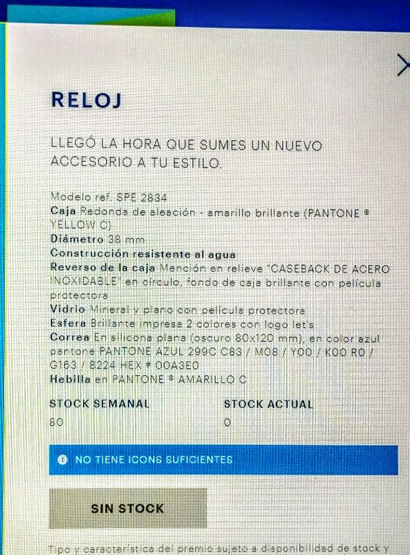 Reloj Pantone® unisex