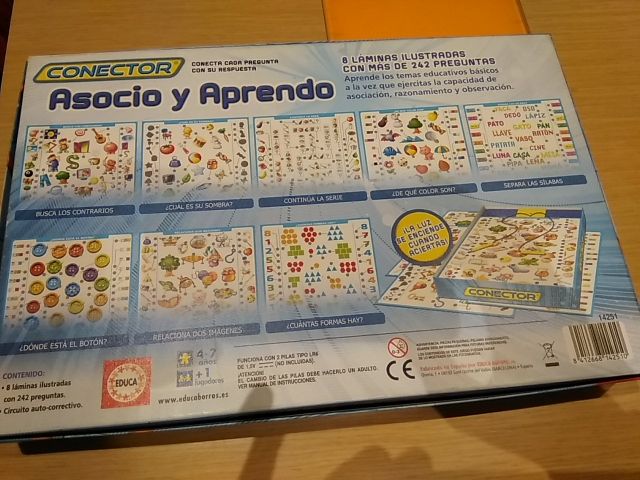 juego aprendizaje asocio y aprendo.