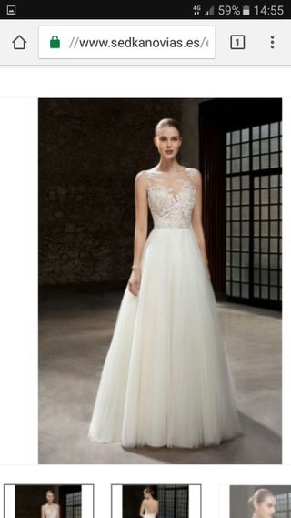 vestido de novia de segunda mano en elche en wallapop