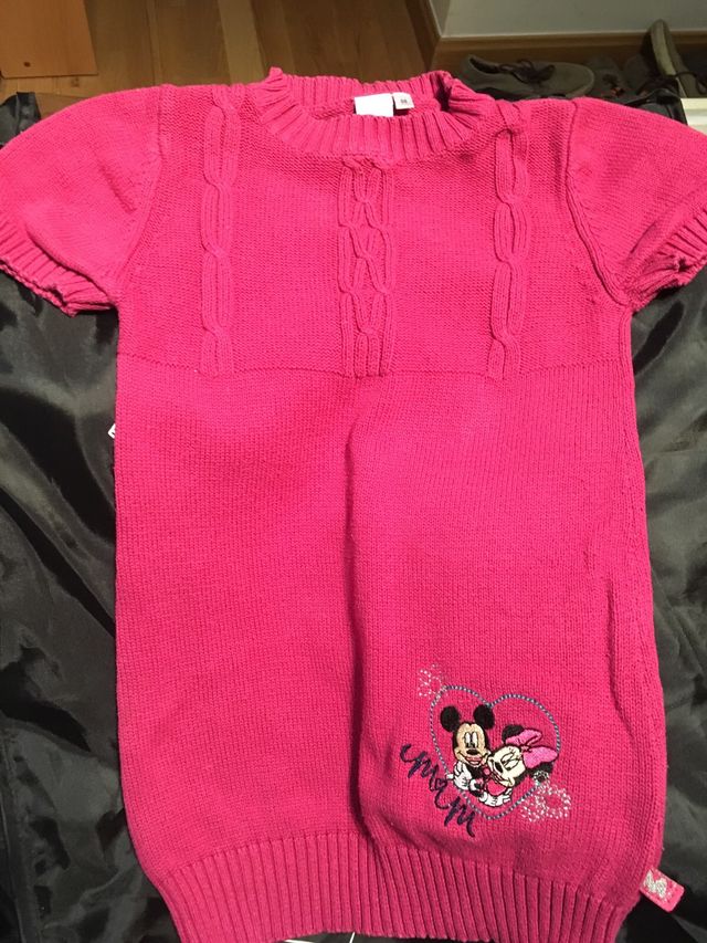 Lote de vestidos de punto niña talla 98